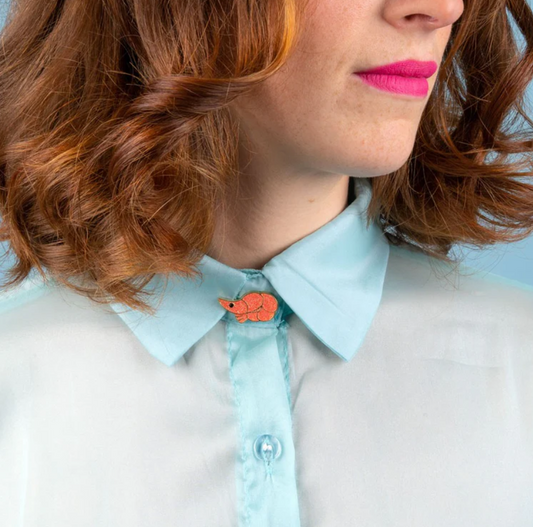 Shrimp pin | Coucou Suzette