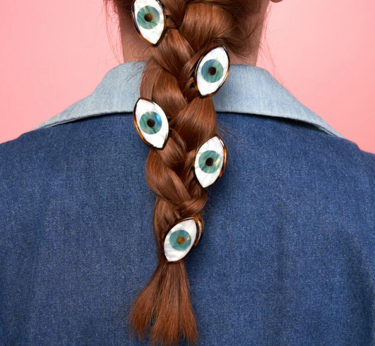 Blue eye - mini hair claw | Coucou Suzette