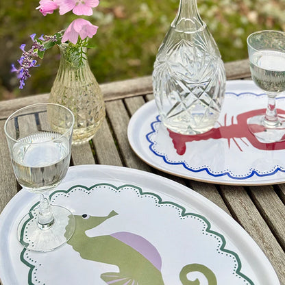 Lobster -  Oval Serving Tray | BLU KAT