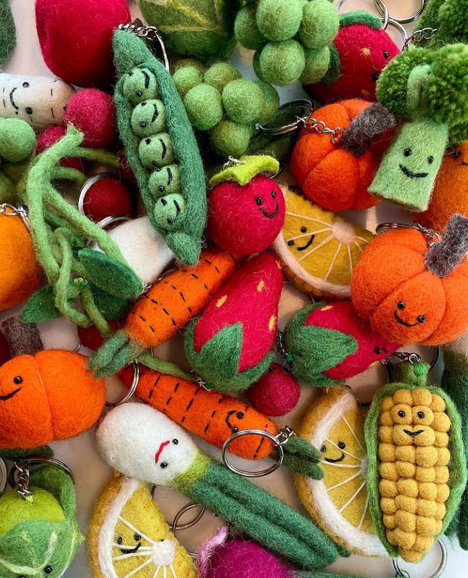 Carrot keychain | Person'Elle