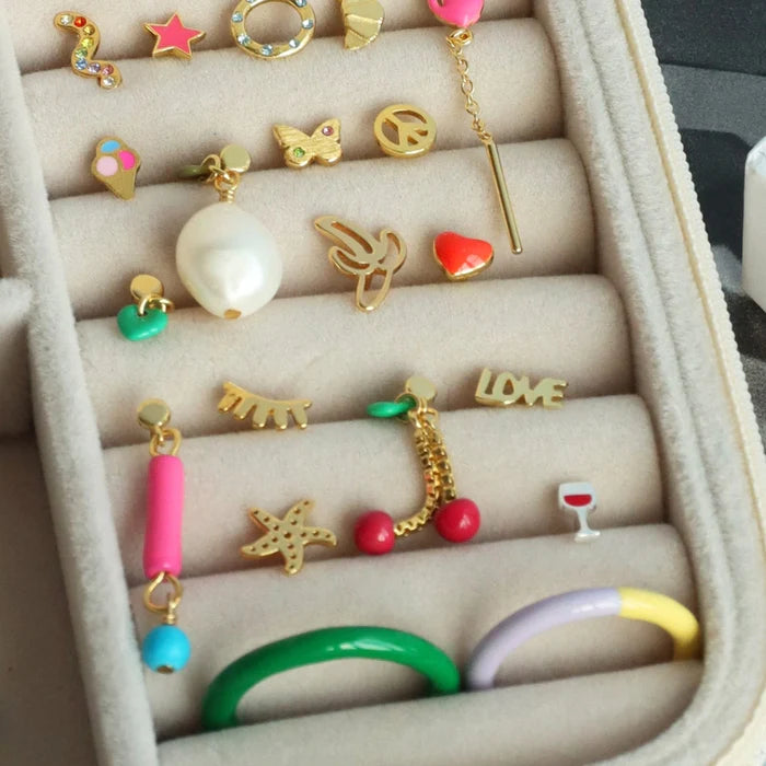 Starfish - Gold Plated - 1 stuk | LULU Copenhagen - de inKijk