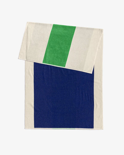 Strandlaken- royal blue/green | SUITE702 - de inKijk