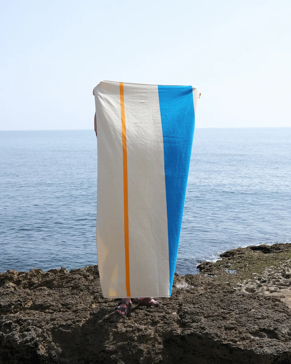 Strandlaken - Martens & Martens collectie - Aqua/Orange/Purple/Yellow | SUITE702