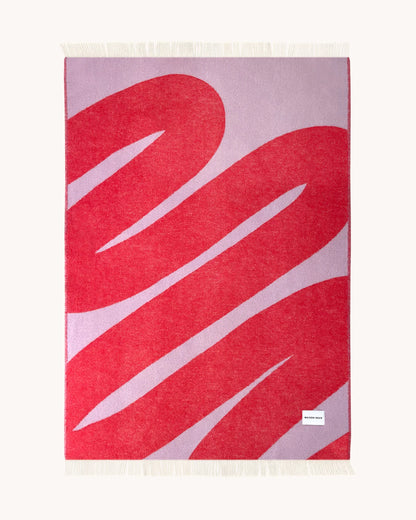 Swirl Plaid - Lilac Red | Maison Deux