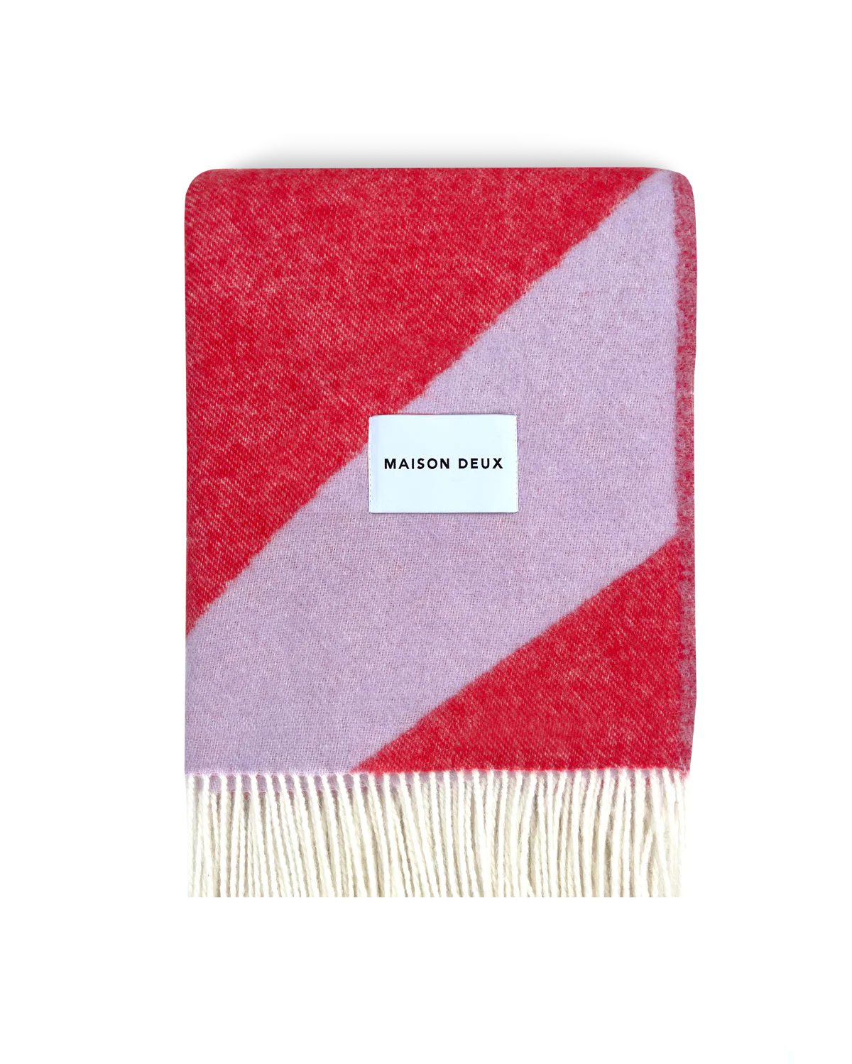 Swirl Plaid - Lilac Red | Maison Deux