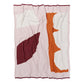 Blanket knitted cotton - orbi - orange | Sophie Home - de inKijk