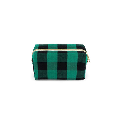 Wash Bag - Desi - Big Vichy Green | Rose in April