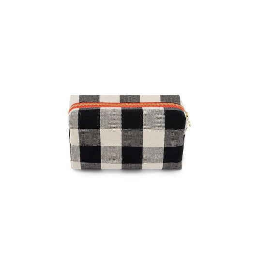 Wash Bag - Desi - Big Vichy Greige | Rose in April