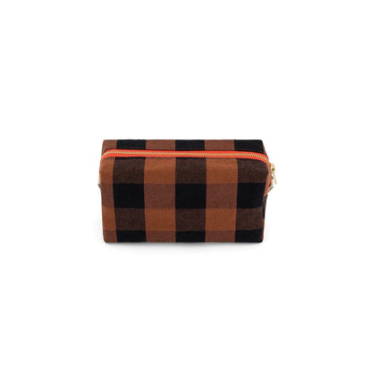 Wash Bag - Desi - Big Vichy Ginger | Rose in April