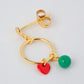 Topping Short Loop - Gold Plated - 1 stuk | LULU Copenhagen