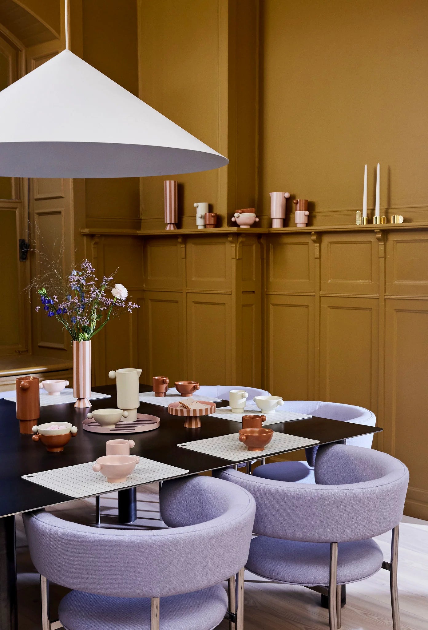 Toppu Vase - High - Caramel | OYOY LIVING - de inKijk