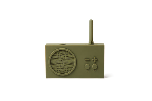 Radio & Bluetooth speaker - Tykho 3 - Khaki | Lexon