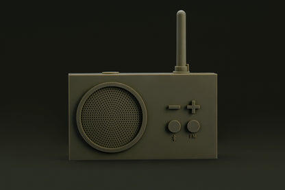 Radio & Bluetooth speaker - Tykho 3 - Khaki | Lexon