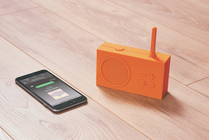 Radio & Bluetooth speaker - Tykho 3 - Orange | Lexon - de inKijk