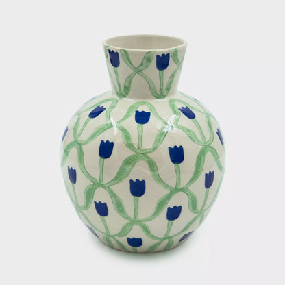 Vaas Blue Tulips | And Nook