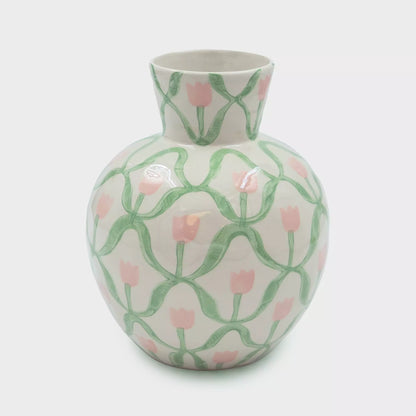 Vaas Pink Tulips | And Nook