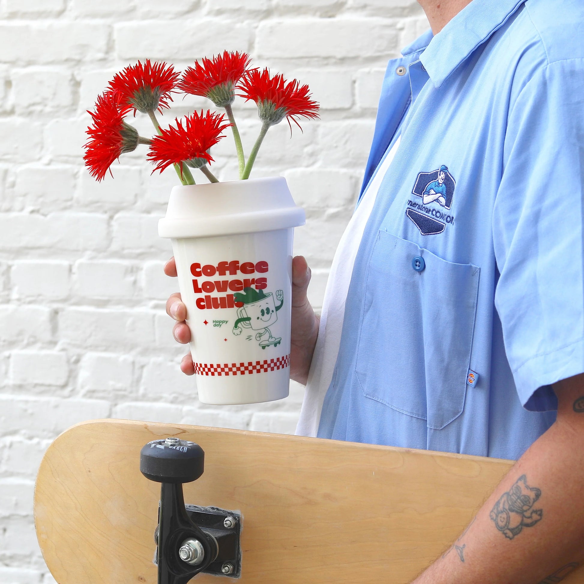 Vase cup of coffee | Fluid market - de inKijk