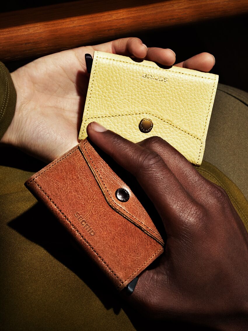Envelope Wallet - Pebble Butter Yellow | Secrid