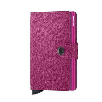 Mini wallet - Crisple fuchsia | Secrid - de inKijk