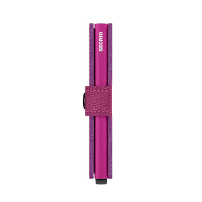 Mini wallet - Crisple fuchsia | Secrid - de inKijk
