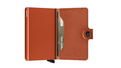 Mini wallet - Crisple pumpkin | Secrid - de inKijk
