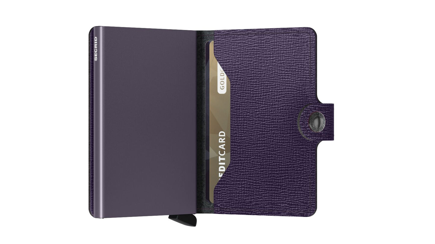Mini wallet - Crisple purple | Secrid