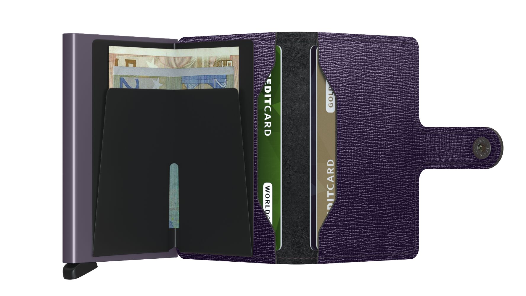 Mini wallet - Crisple purple | Secrid - de inKijk