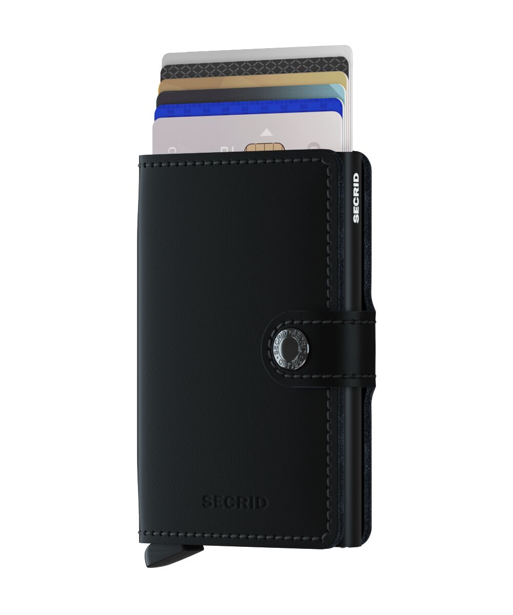 Mini wallet - Matte black | Secrid - de inKijk