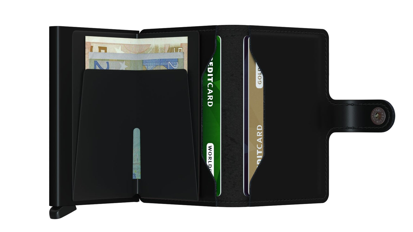 Mini wallet - Matte black | Secrid - de inKijk