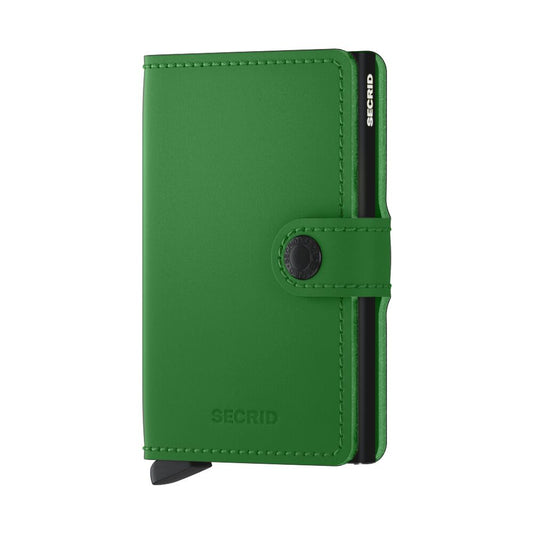 Mini wallet - Matte bright green | Secrid - de inKijk