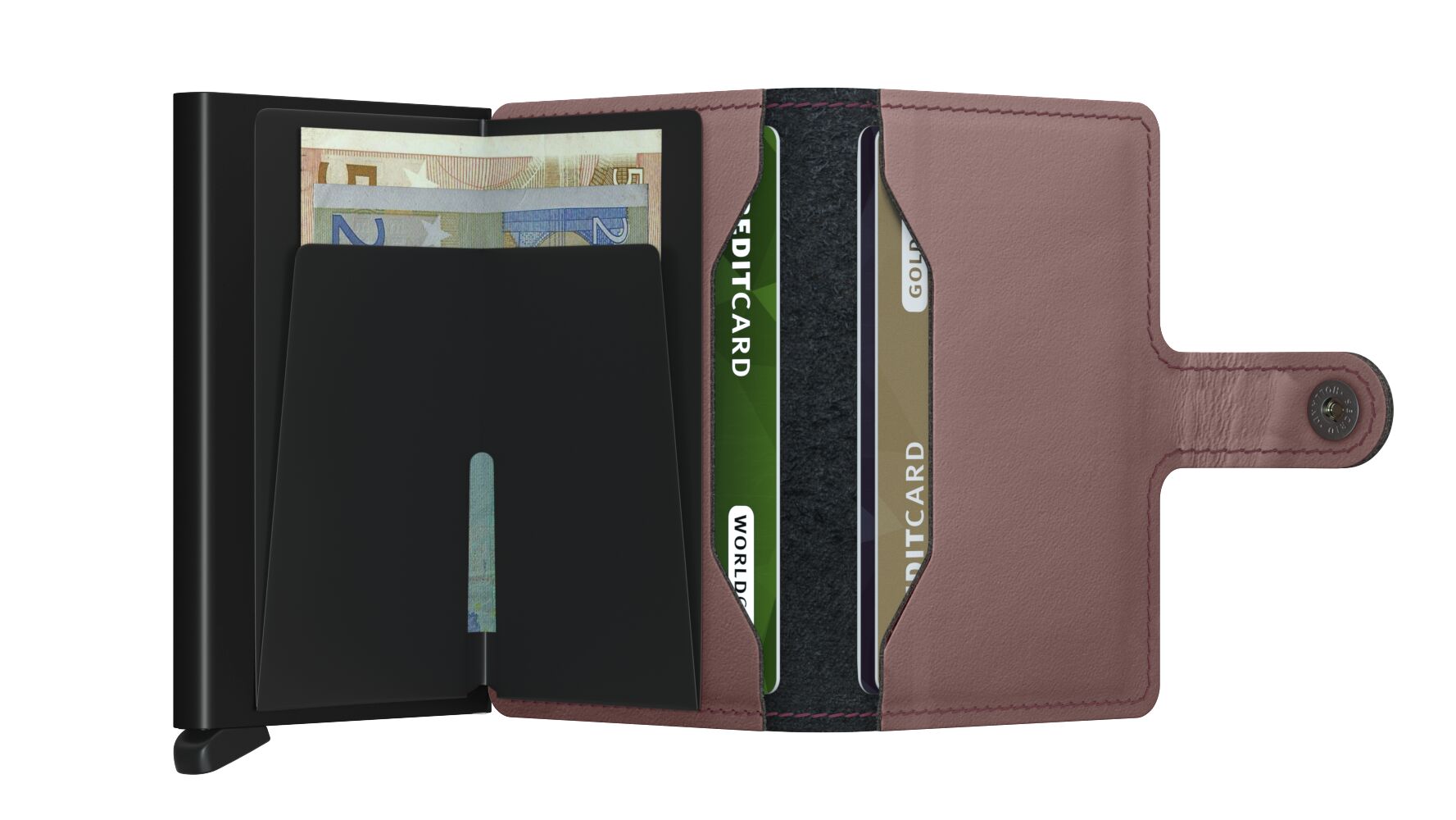 Mini wallet - Matte rose | Secrid - de inKijk