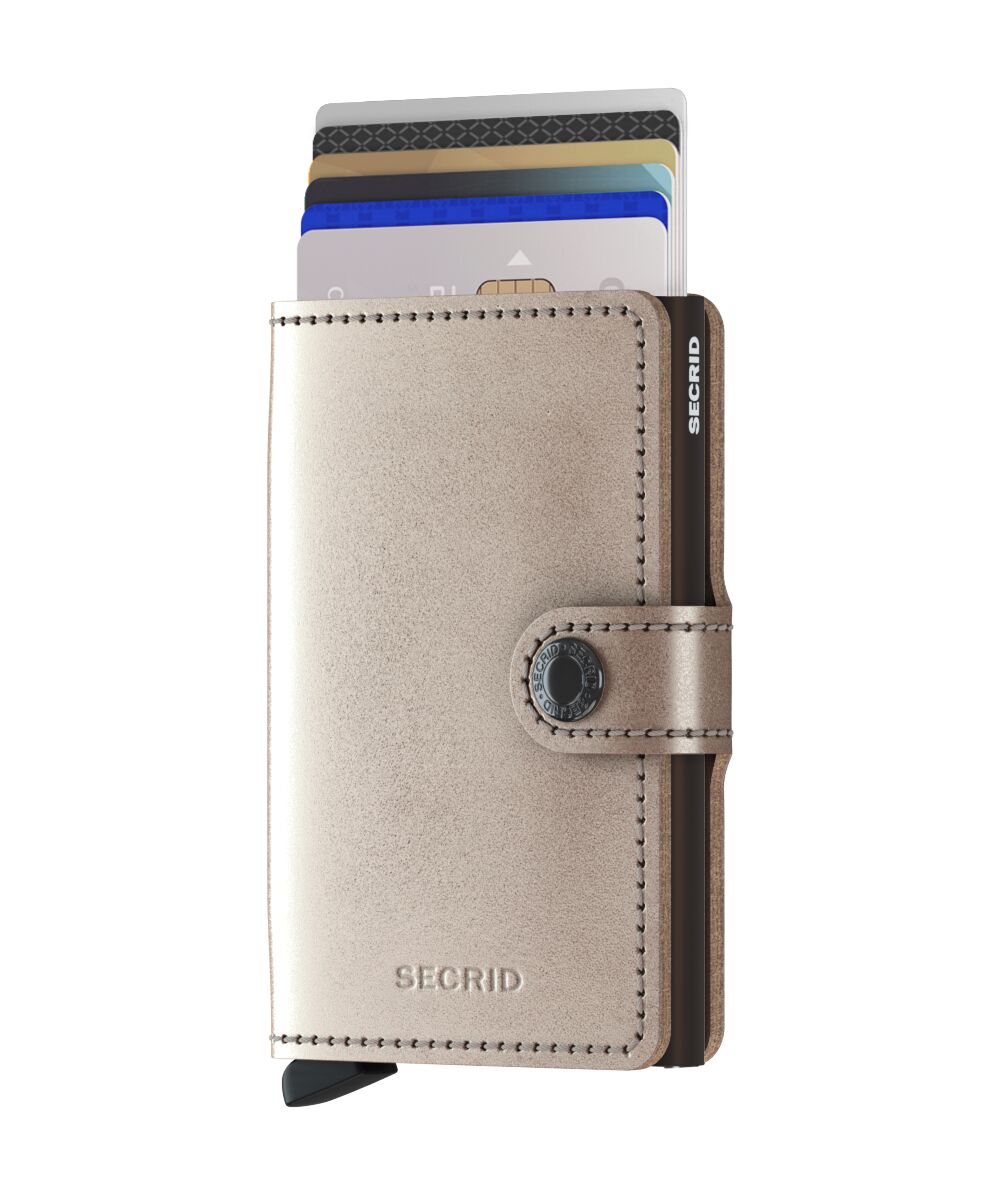 Mini wallet - Metallic bronze | Secrid
