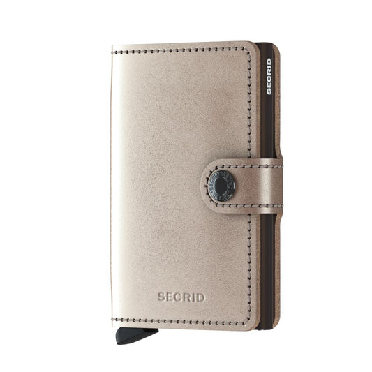 Mini wallet - Metallic bronze | Secrid - de inKijk
