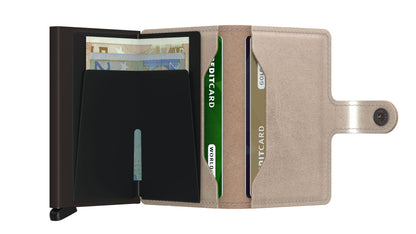 Mini wallet - Metallic bronze | Secrid - de inKijk