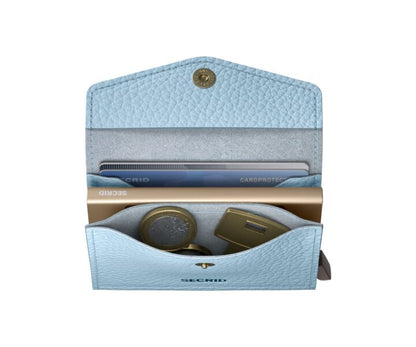 Envelope Wallet - Pebble Ice Blue | Secrid