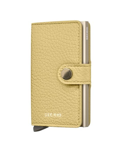 Mini wallet - Pebble Butter Yellow | Secrid