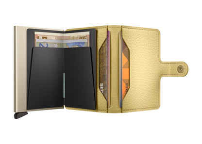 Mini wallet - Pebble Butter Yellow | Secrid