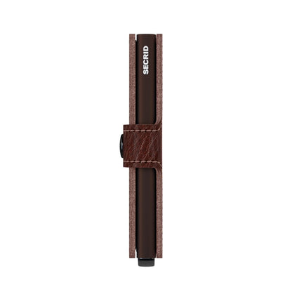 Mini wallet - Veg espresso brown | Secrid