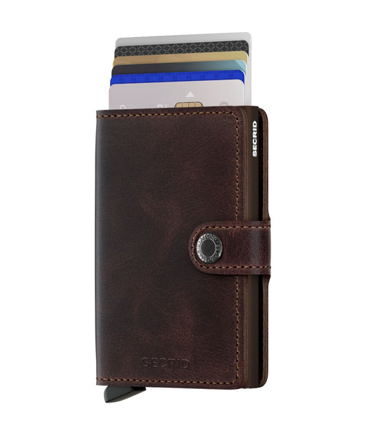 Mini wallet - Vintage chocolate | Secrid