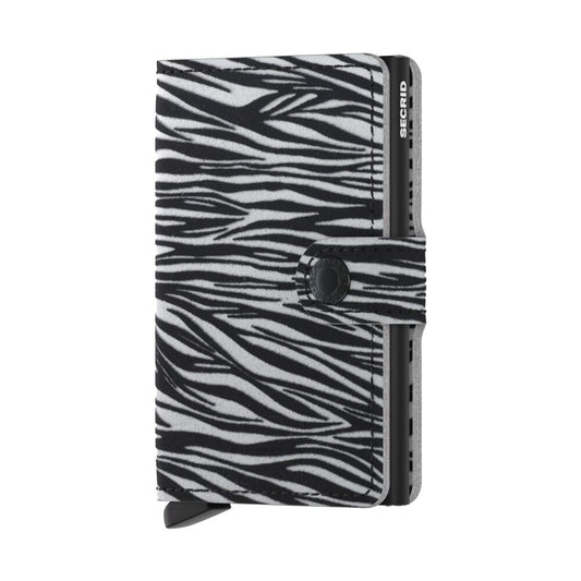 Mini wallet - Zebra light grey | Secrid - de inKijk