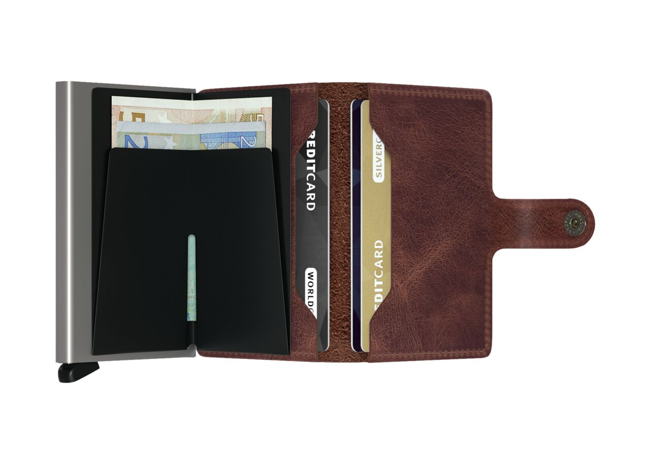 Mini wallet - Vintage Brown | Secrid