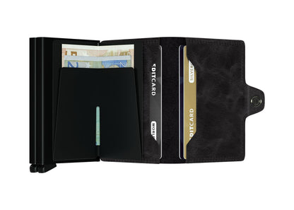Twinwallet - Vintage Black | Secrid