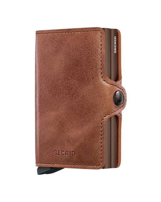 Twinwallet - Vintage Cognac Brown | Secrid
