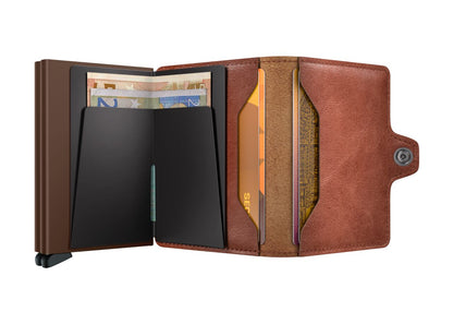 Twinwallet - Vintage Cognac Brown | Secrid