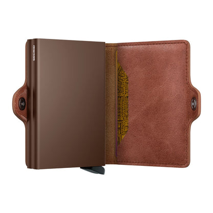 Twinwallet - Vintage Cognac Brown | Secrid