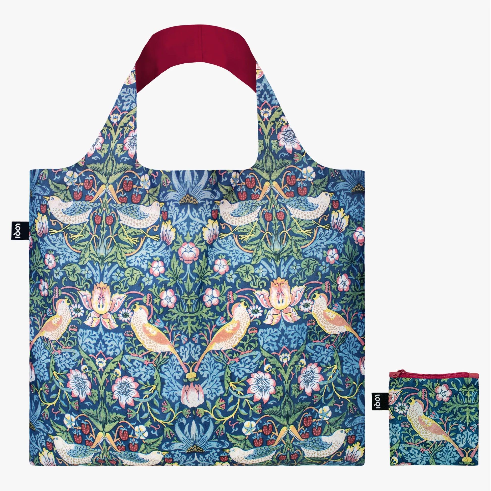The Strawberry Thief recycled bag | LOQI - de inKijk