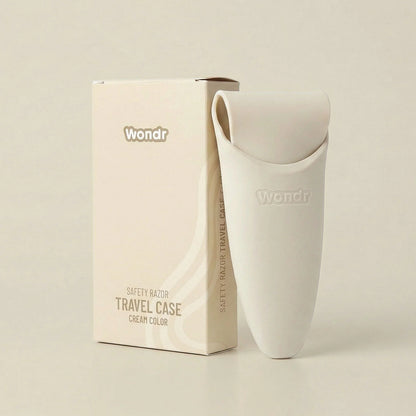 Safety razor case - cream | Wondr Care