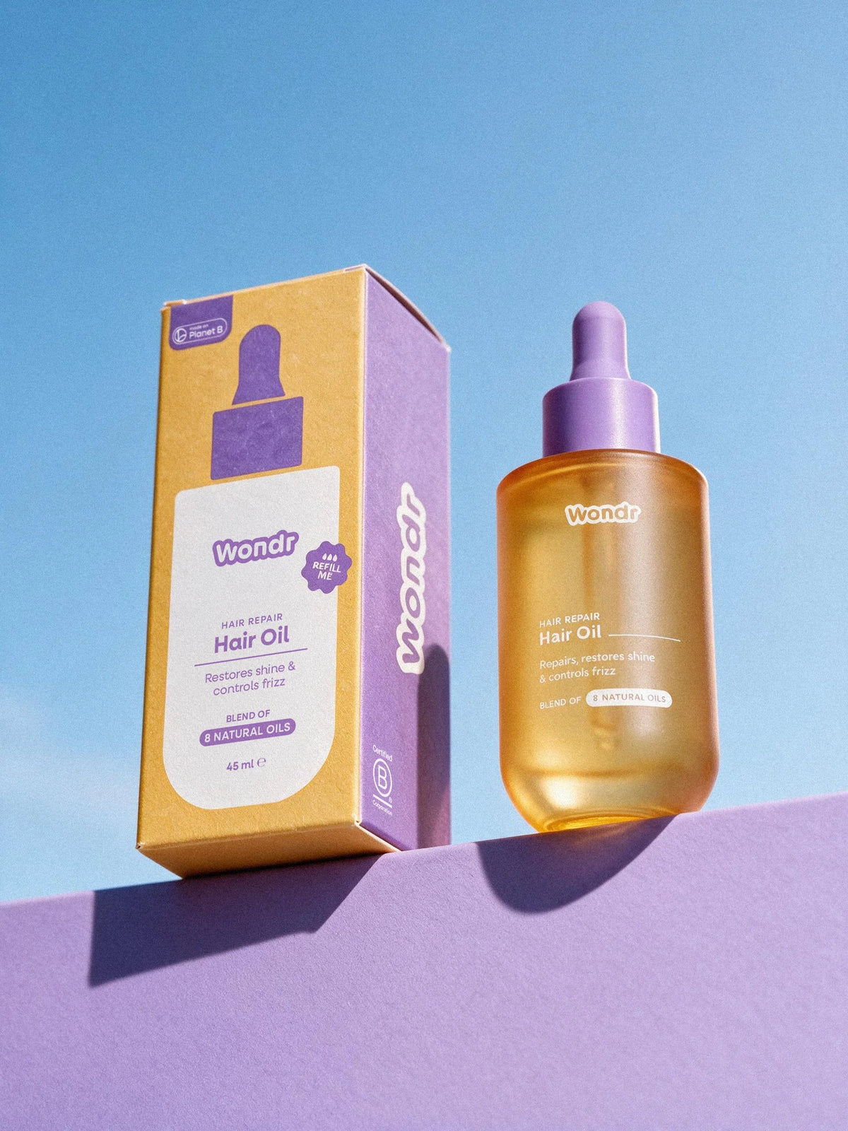 Hair Oil/Repair - Vegan Honey Scented | Wondr Care