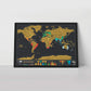 Scratch map deluxe travel | Suck UK - de inKijk