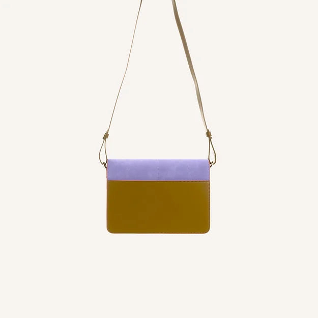 Satchel - coloré - costa green + affogato beige | Sticky Sis - de inKijk
